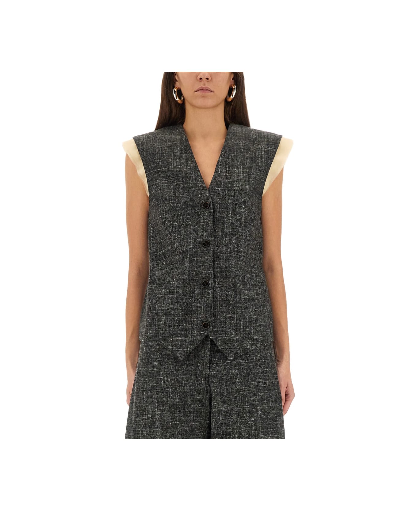 Alysi "grit" Vest - GREY