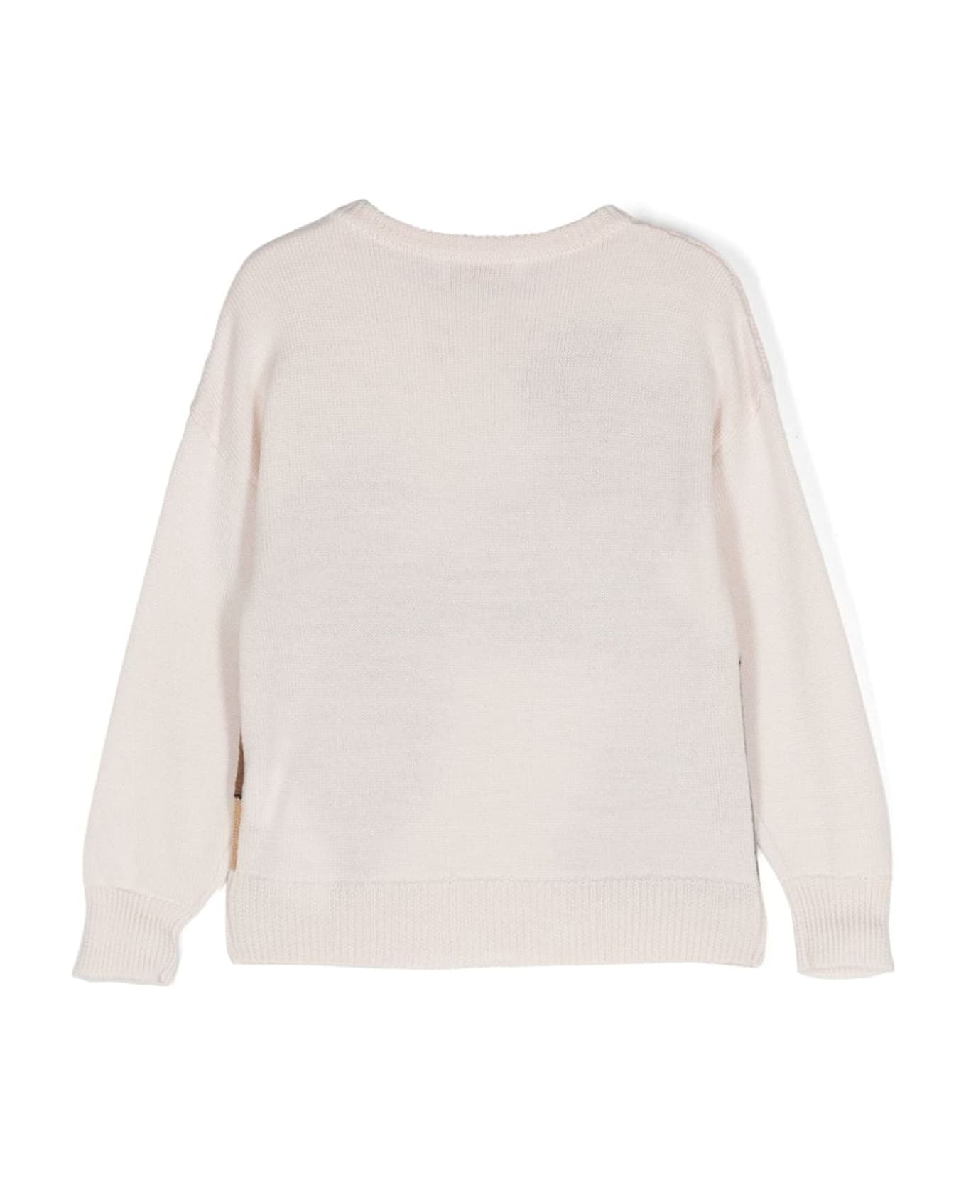 Monnalisa Sweaters Beige - Ecru