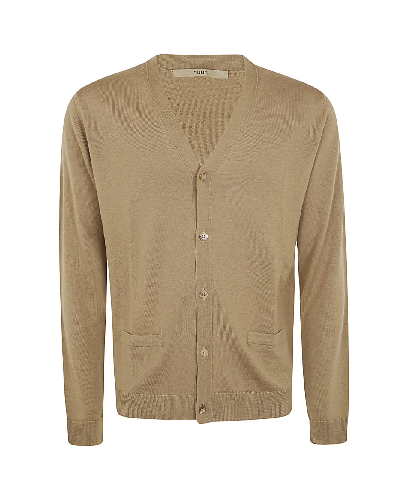 Nuur V-neck Cardigan - Camel