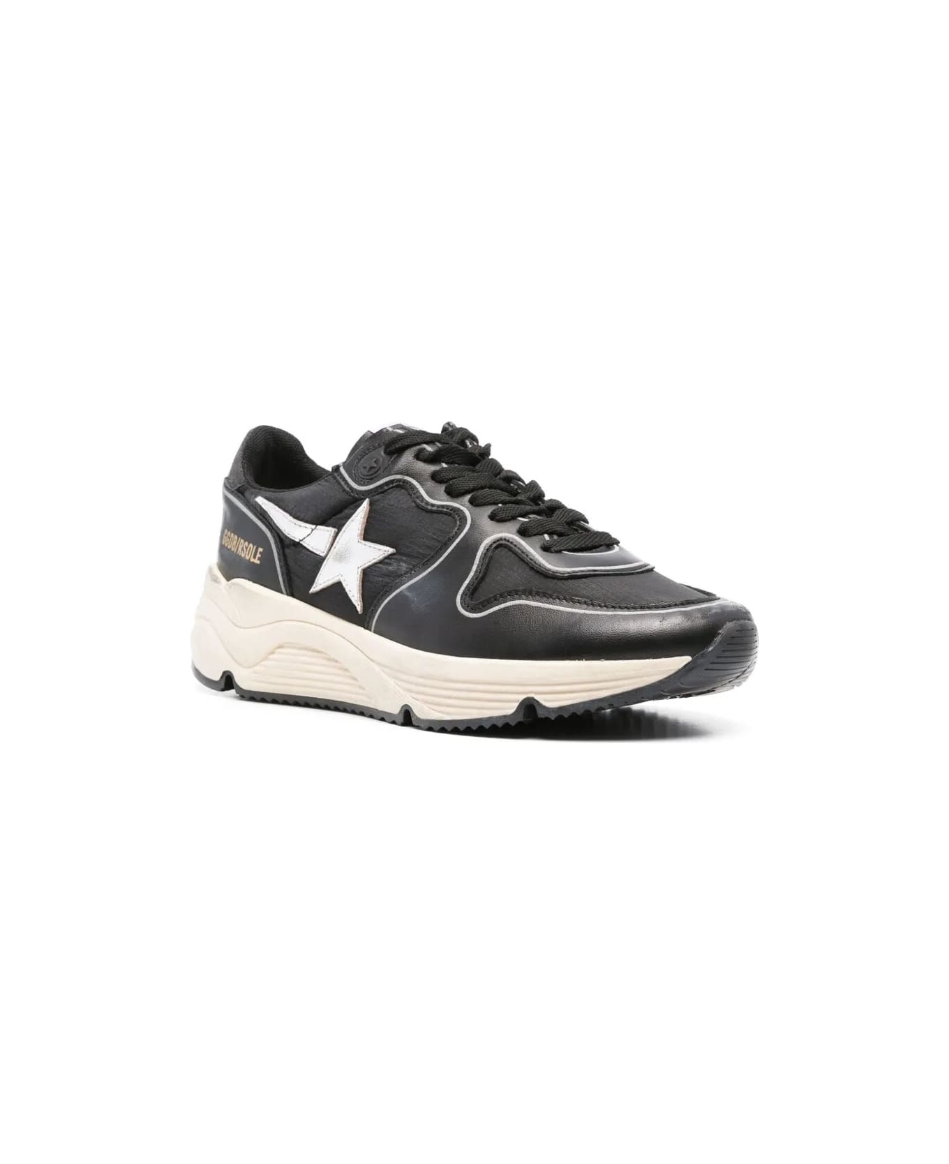 Golden Goose Running Sole Sneakers - Black