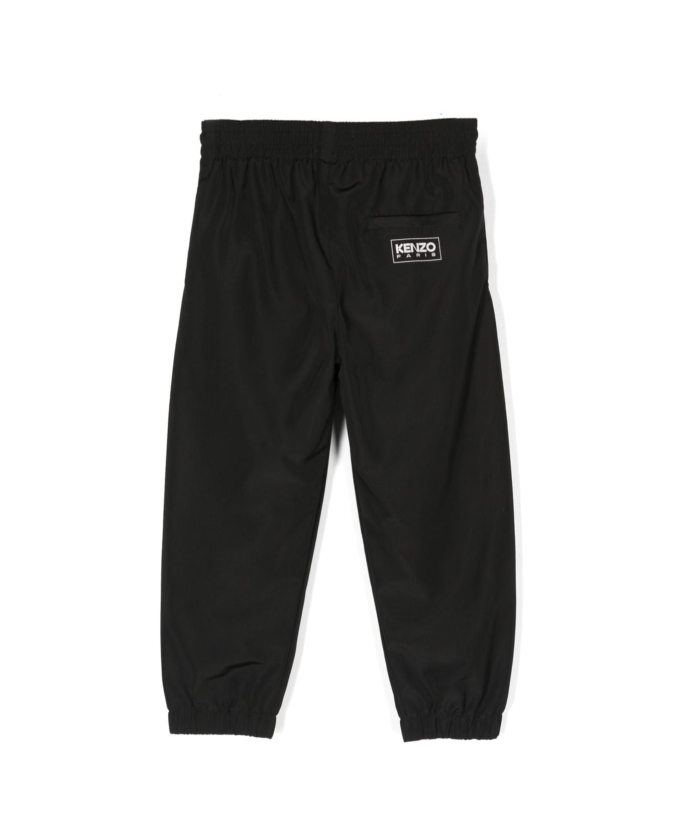 Kenzo Kids Sweatpants With Print - BLACK