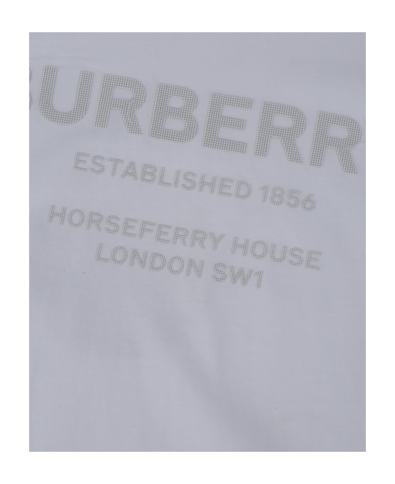 Burberry Bristle T-shirt For Boys - White