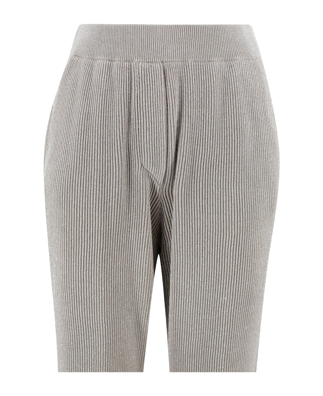 Brunello Cucinelli Vanisè Trousers - Silver