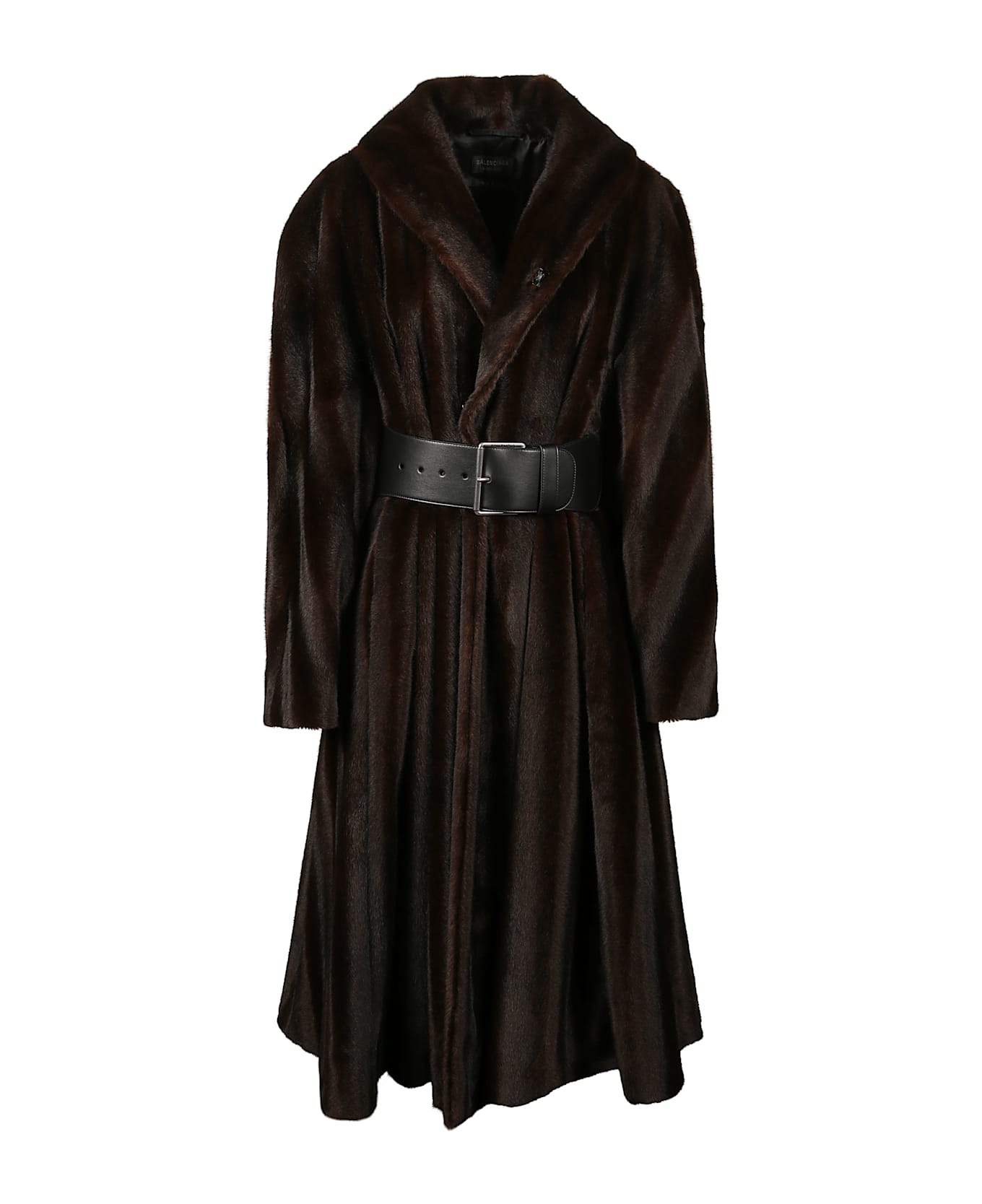 Balenciaga Long Coat - Brown