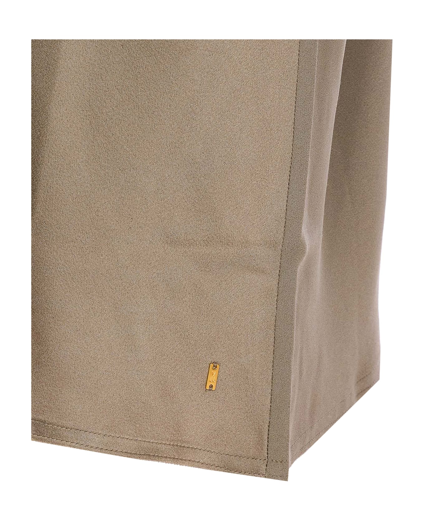 Ami Alexandre Mattiussi Midi Skirt - Beige