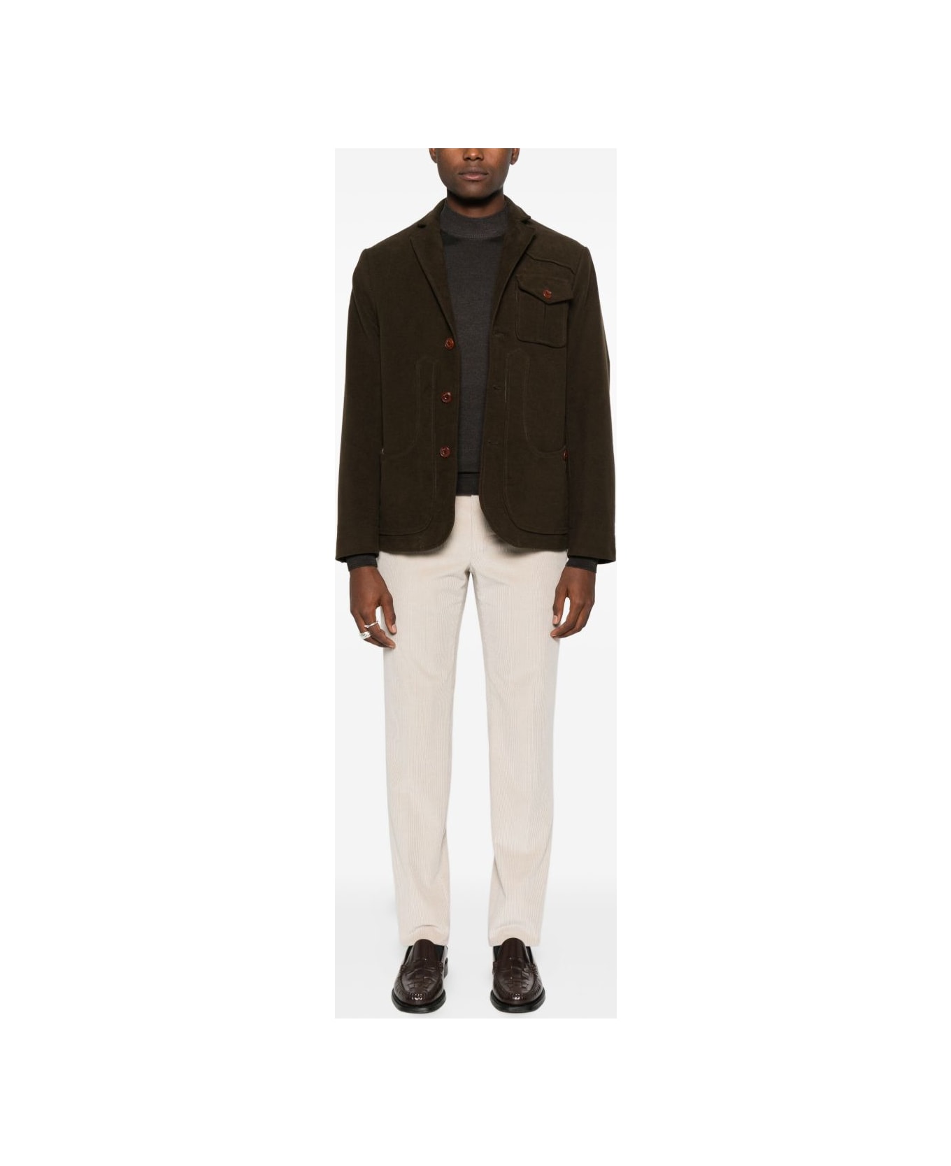 Incotex Beige Trousers - Beige