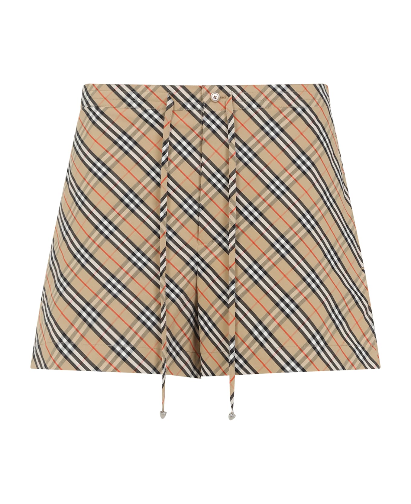 Burberry Check Shorts - Sand Ip Check