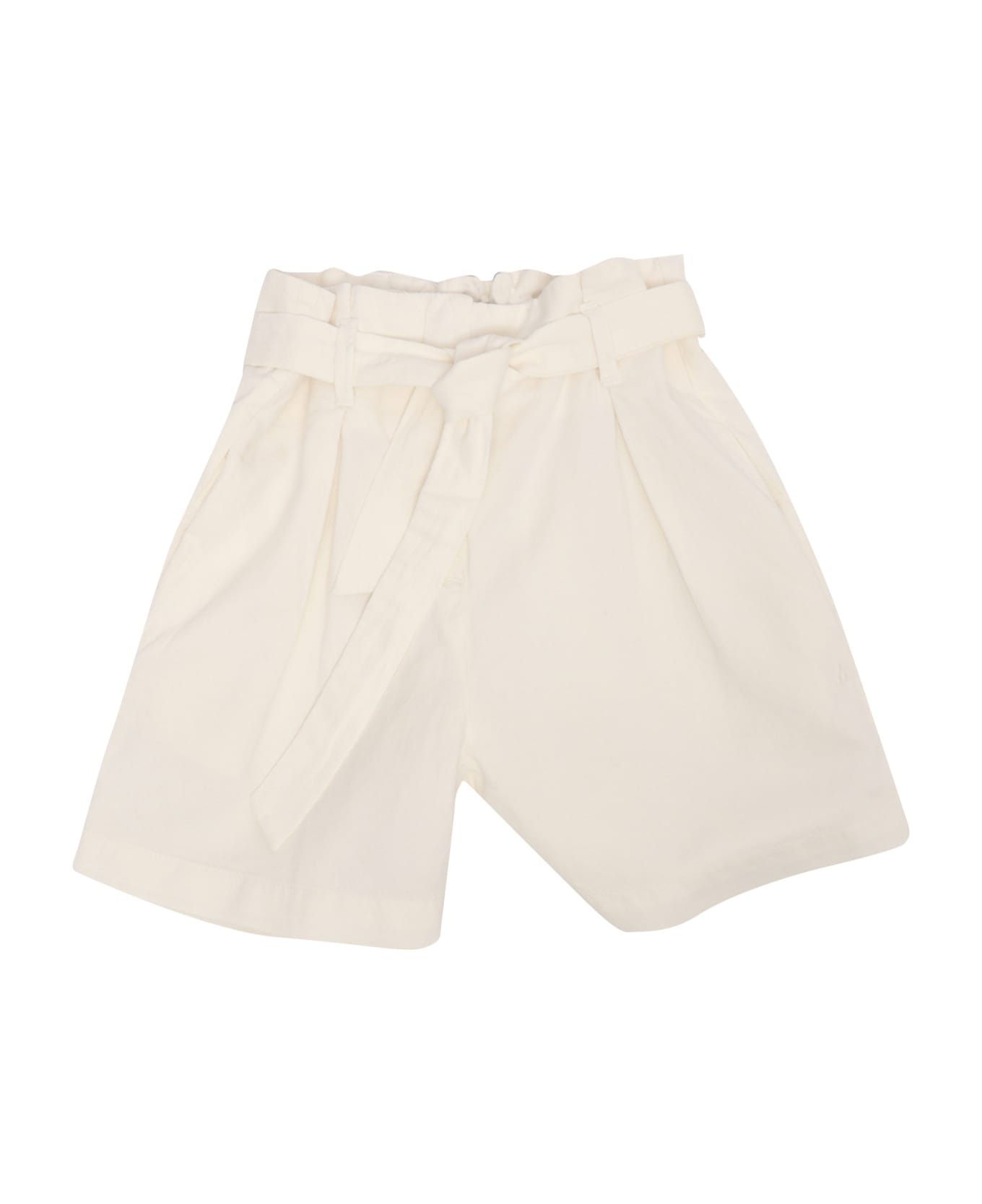 Bonpoint Bermuda Shorts For Girls - WHITE