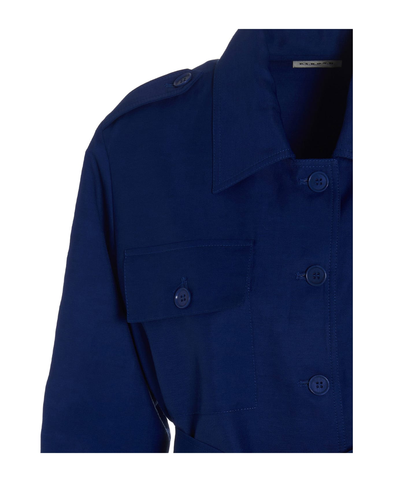 Parosh Bush Jacket - Blue コート