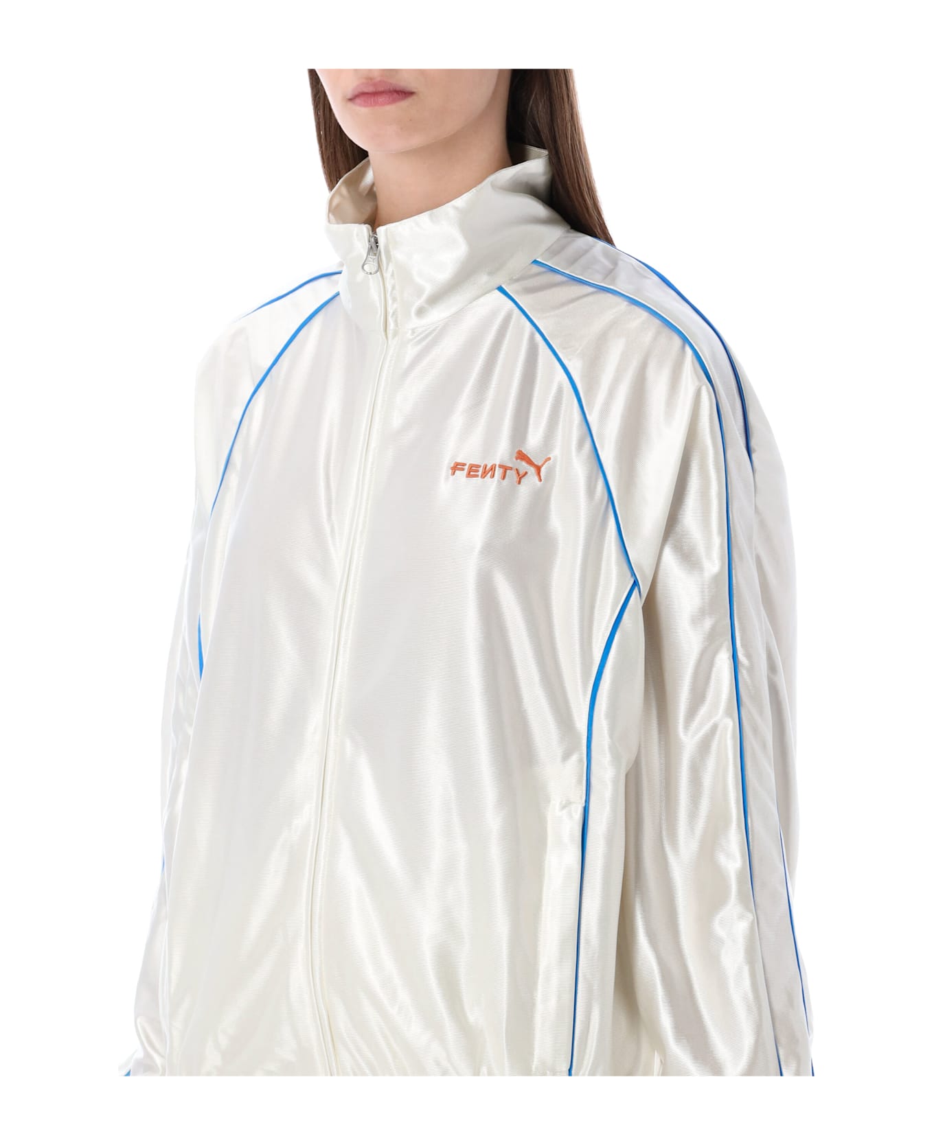 Puma Fenty X Puma Oversized T7 Track Jacket - Warm White