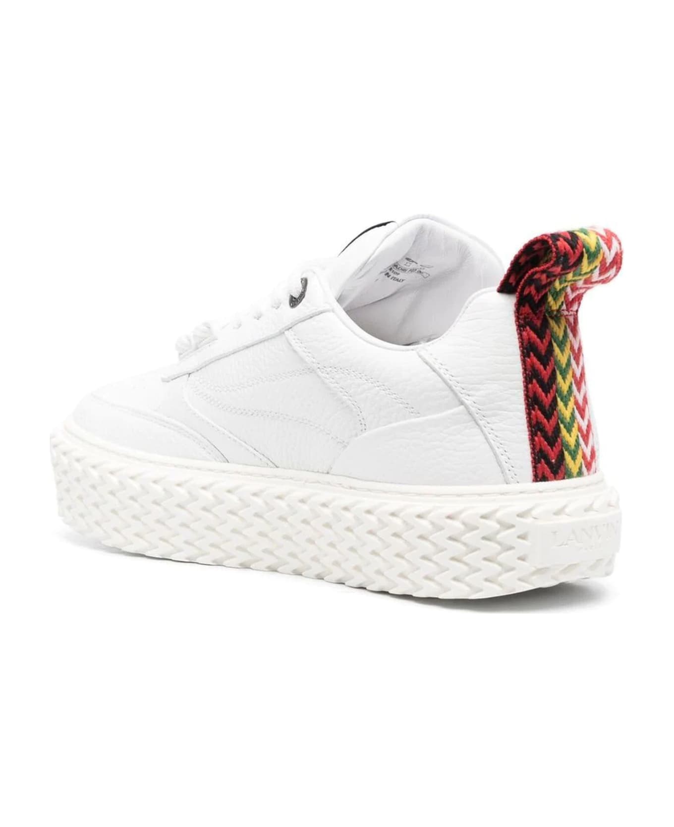 Lanvin White Curbies 2 Low-top Sneakers - White