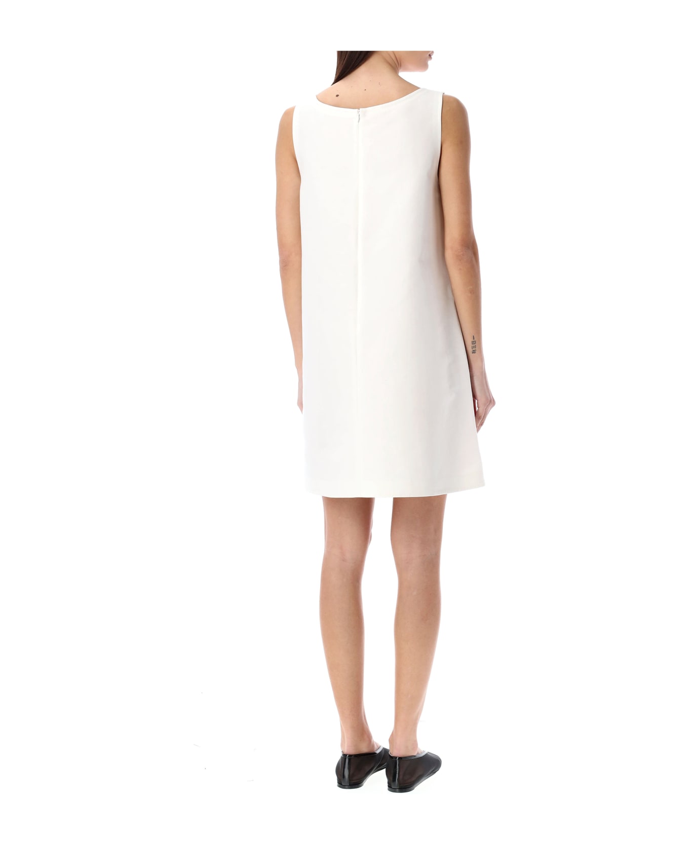 Marni A-line Mini Dress - WHITE
