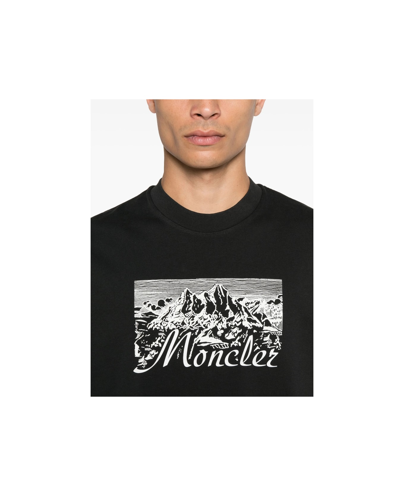 Moncler T-shirt - BLACK