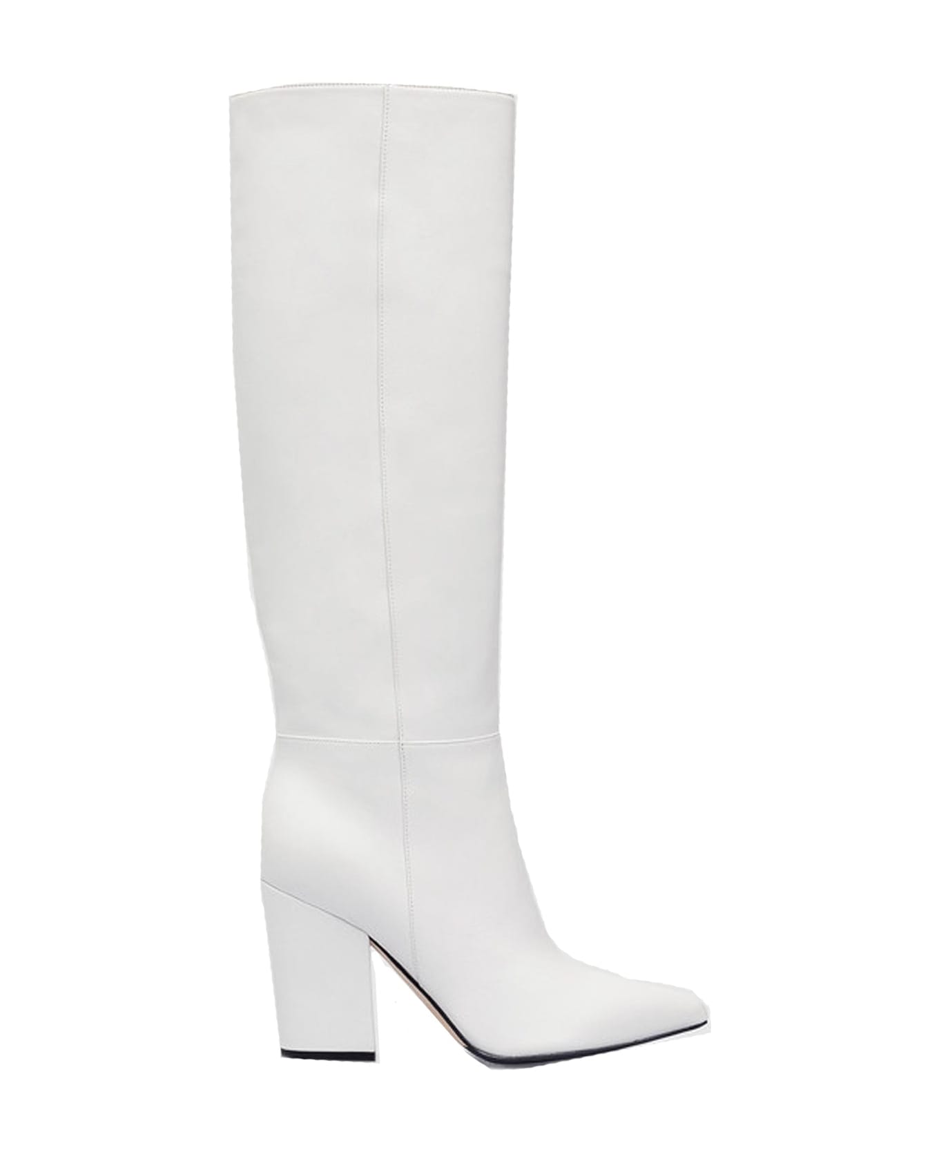 Sergio Rossi Leather Boots - White