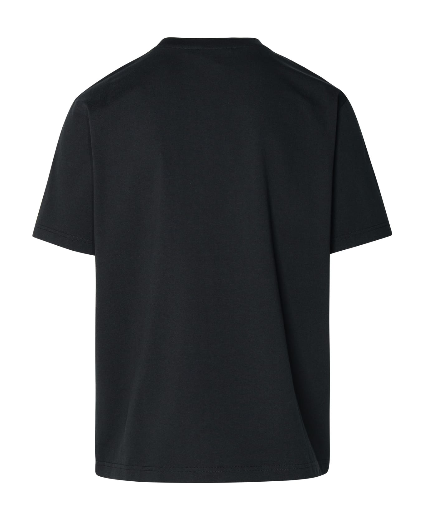 Maison Kitsuné Black Cotton T-shirt - Black シャツ