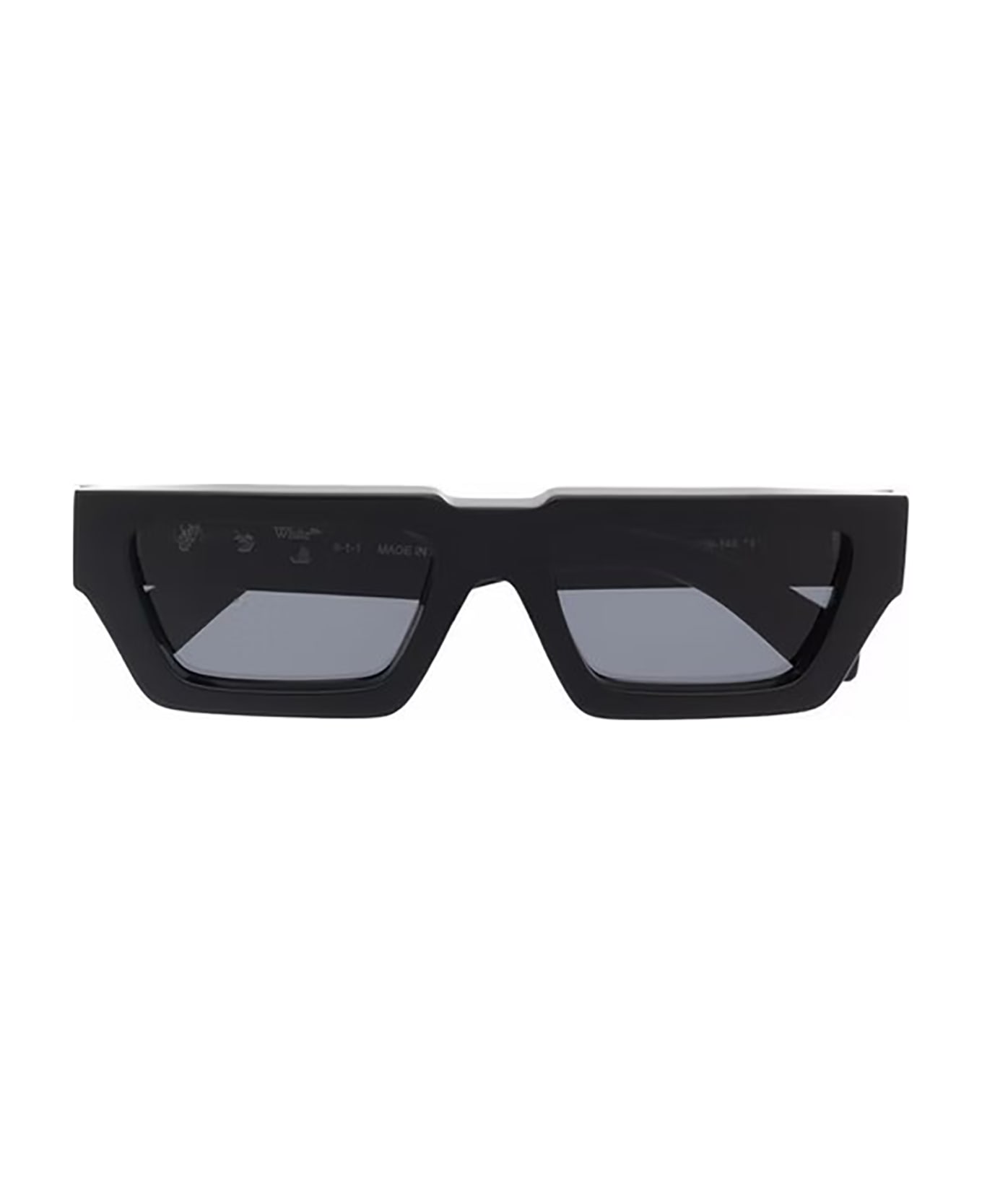 Off-White Manchester Sunglasses - BLACK DARK サングラス