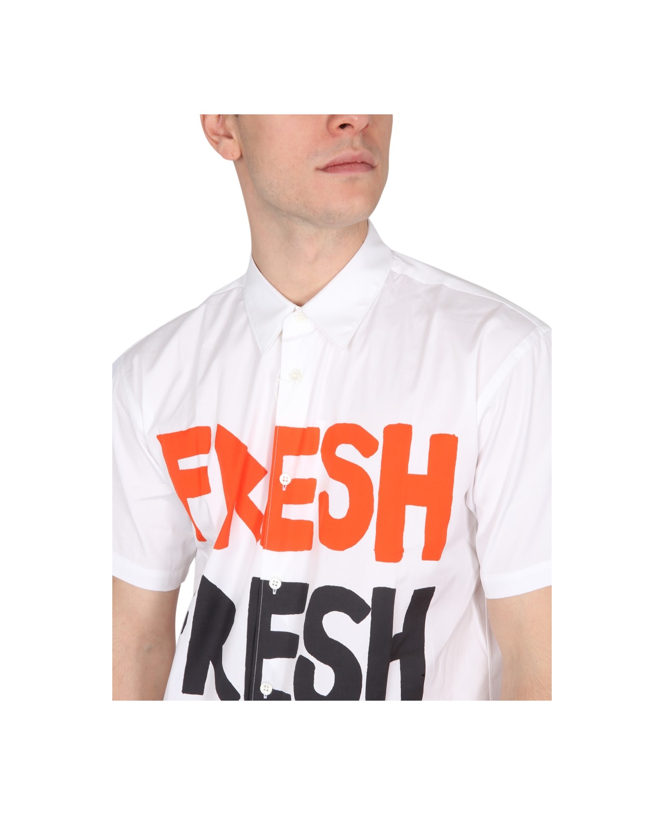 Comme des Garçons Shirt Brett Westfall Shirt - WHITE シャツ