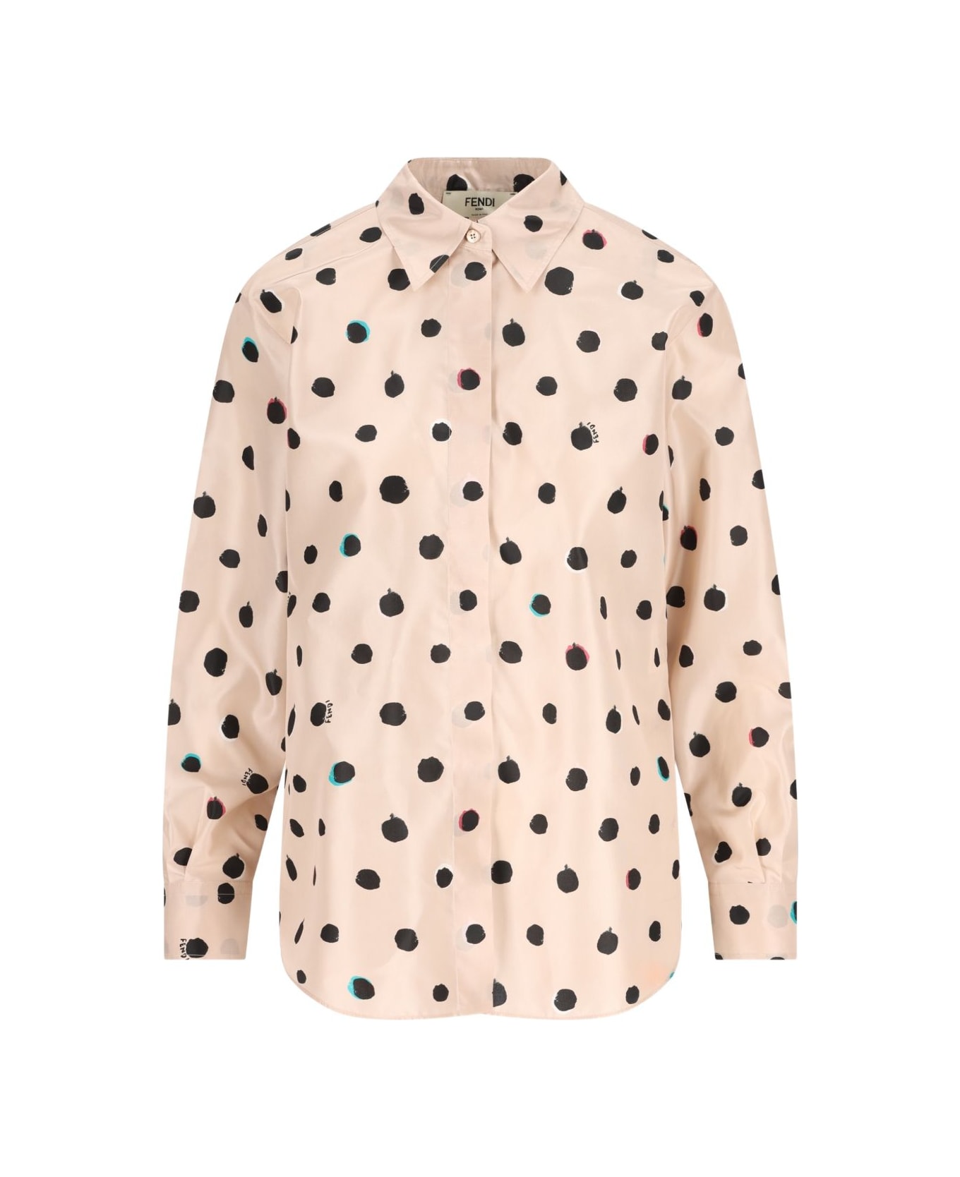 Fendi Silk Shirt - White