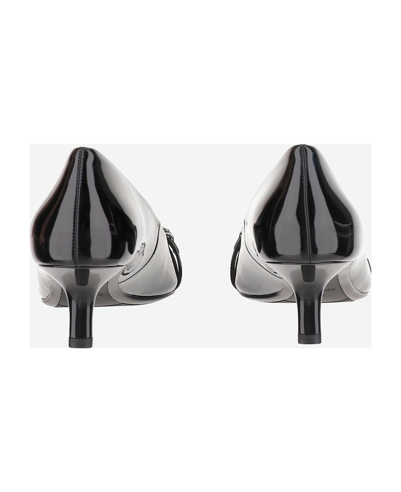 Pinko Gloria 13 Glossy Leather Pump