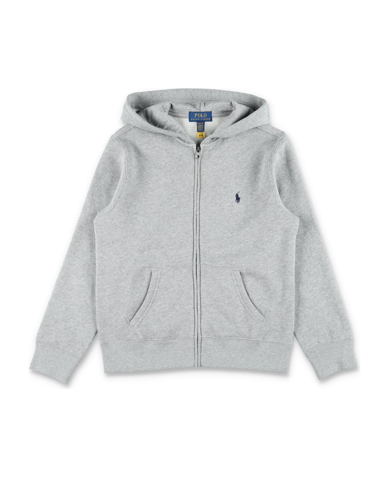 Polo Ralph Lauren Kid - Zip Fleece Hoodie - GREY