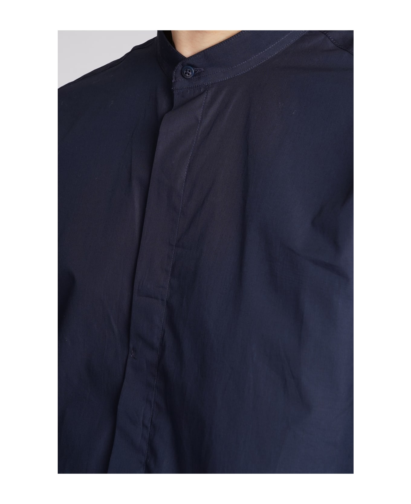 costumein Ives Shirt In Blue Cotton - blue