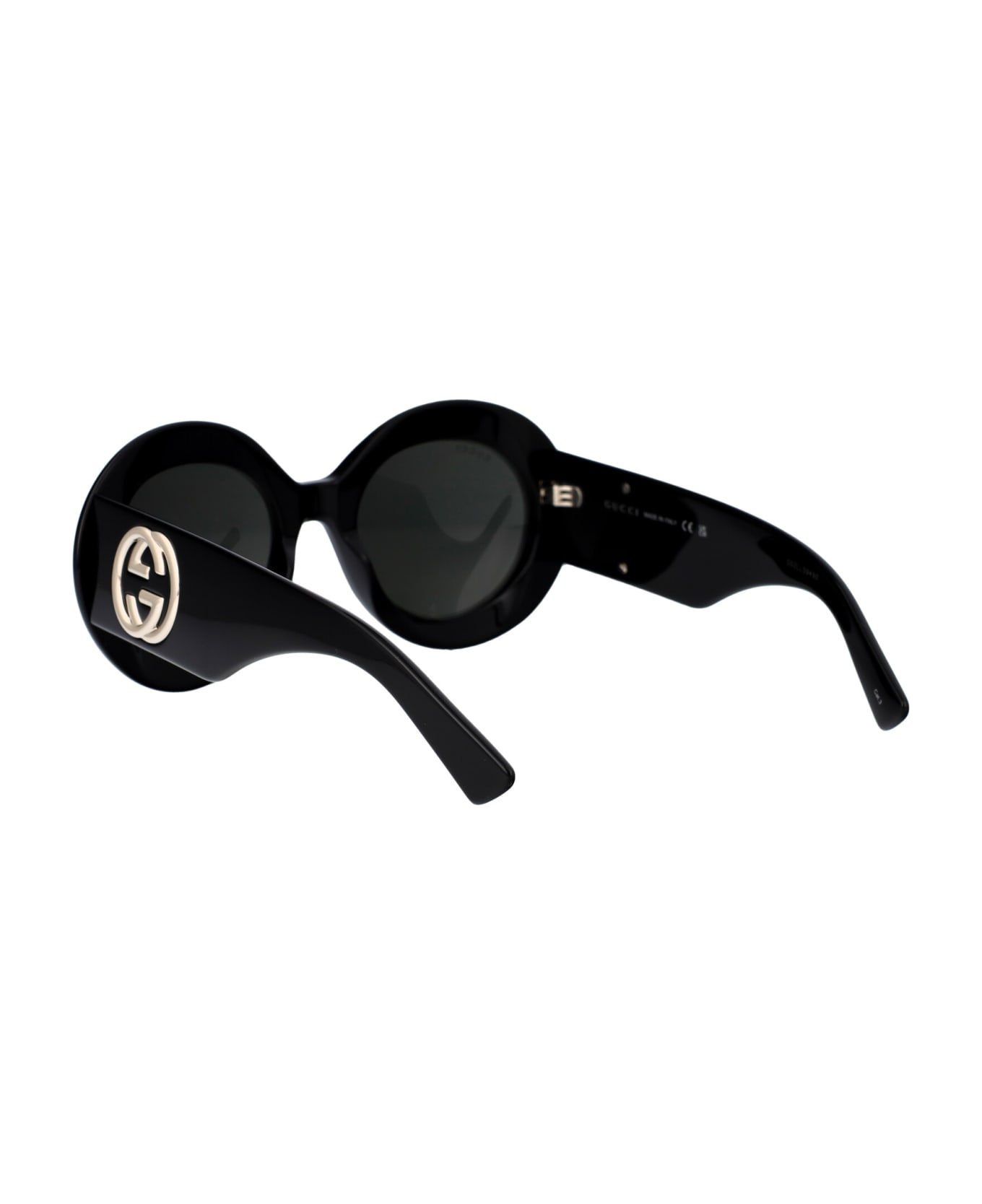 Gucci Eyewear Gg1647s Sunglasses - 007 BLACK BLACK GREY