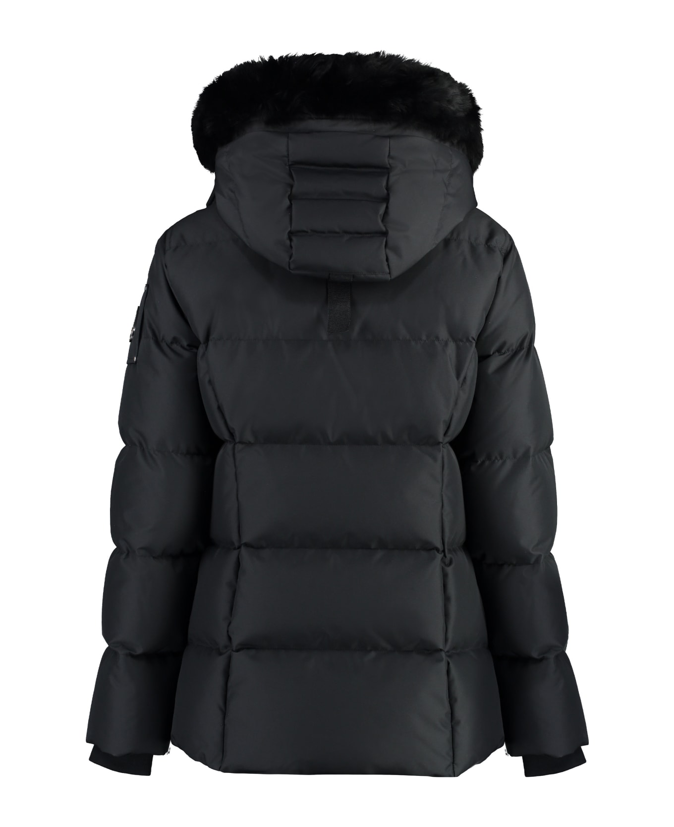 Moose Knuckles Cloud 3q Hooded Techno Fabric Down Jacket - black