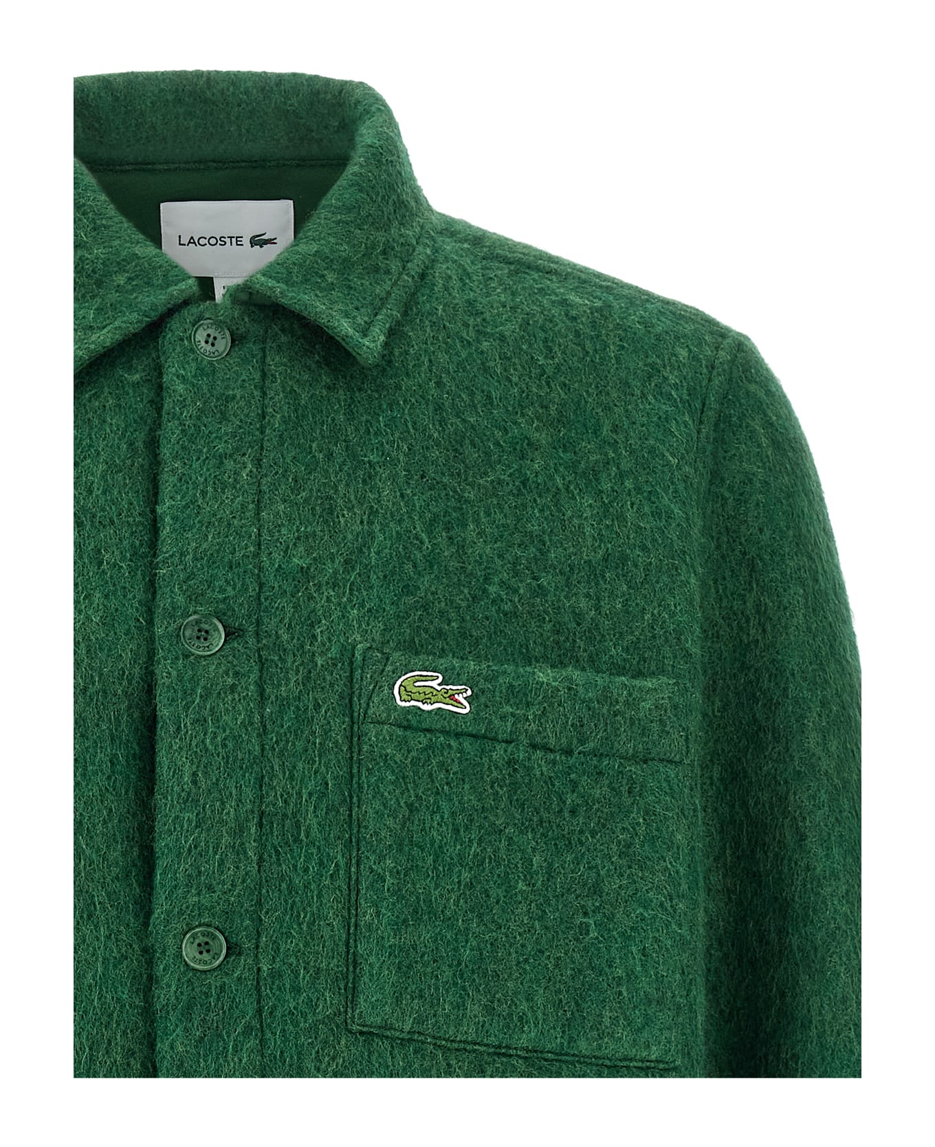 Lacoste Felt Overshirt - Green