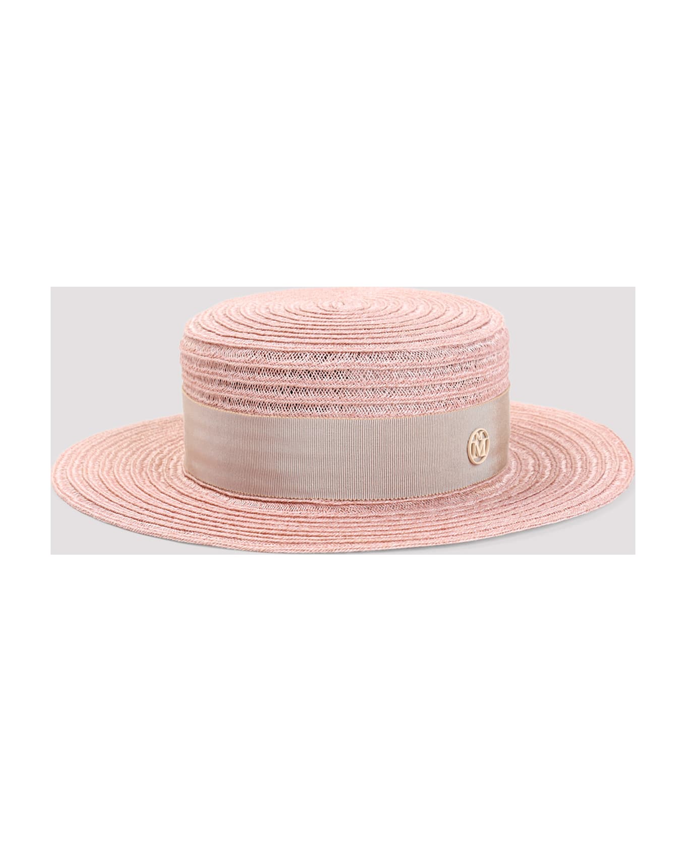 Maison Michel Kiki Straw Hat - Bunker Beige