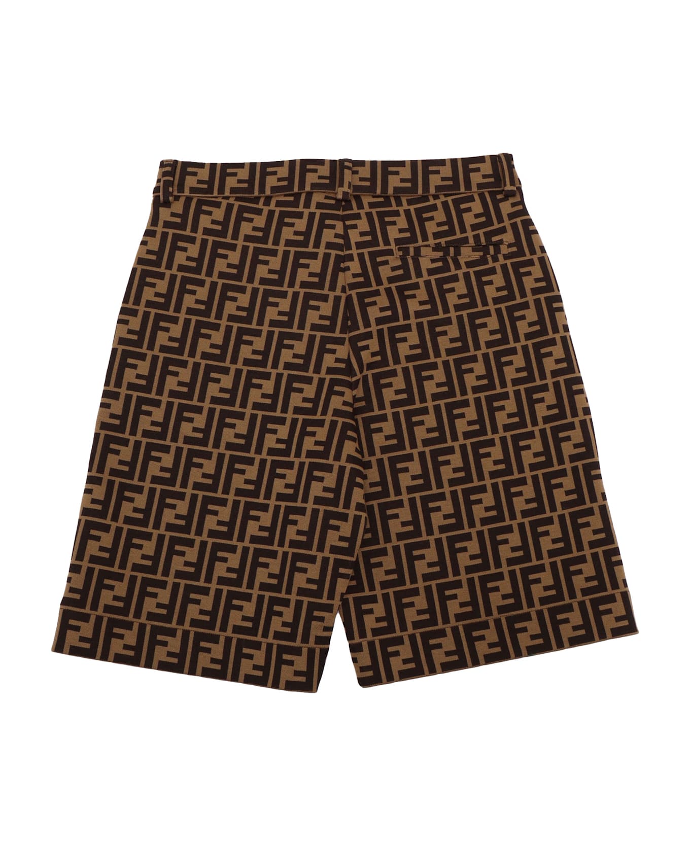 Fendi Jersey Short - BROWN