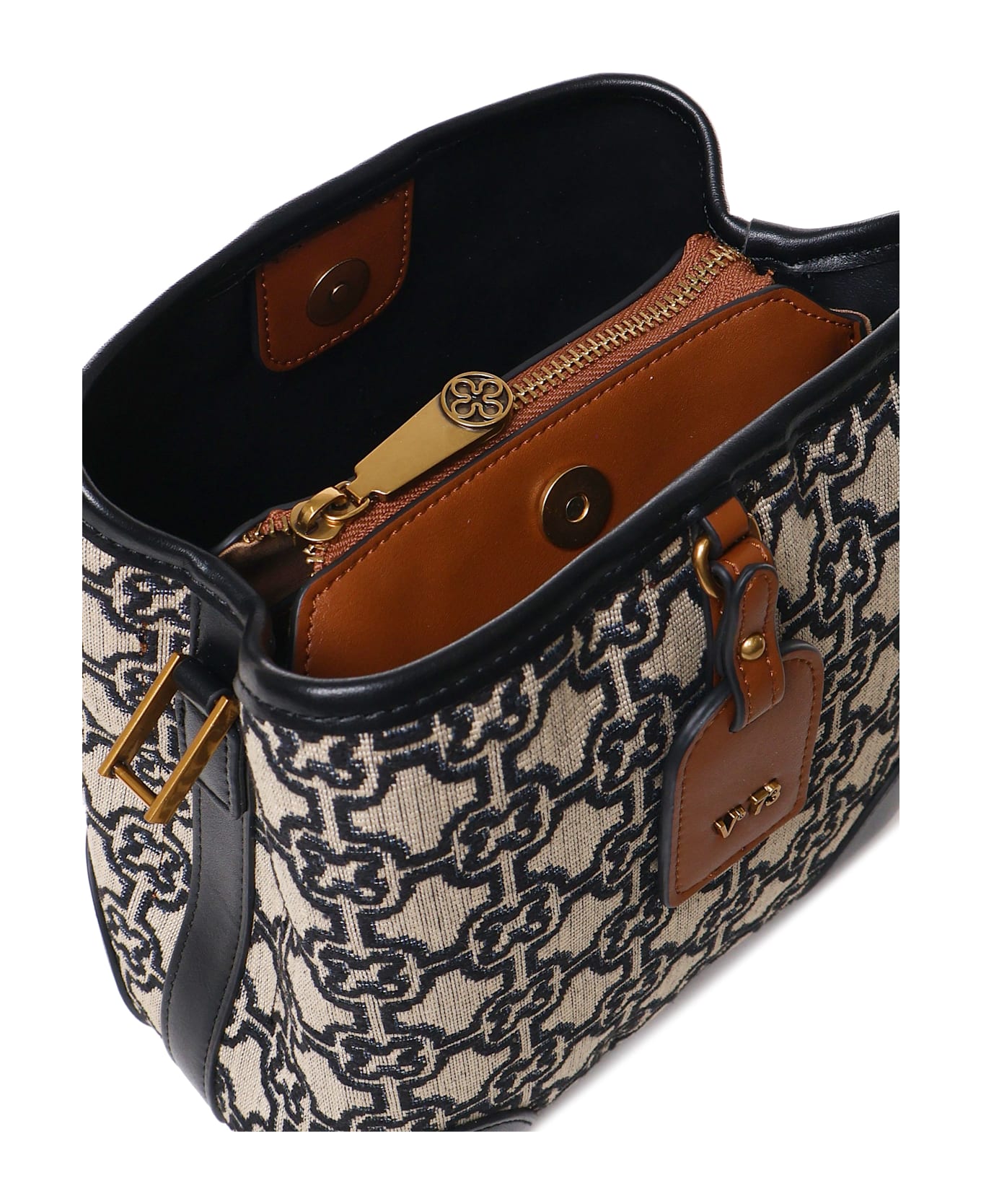 V73 Satchel Harriet - NATUR/MULTICOLOR