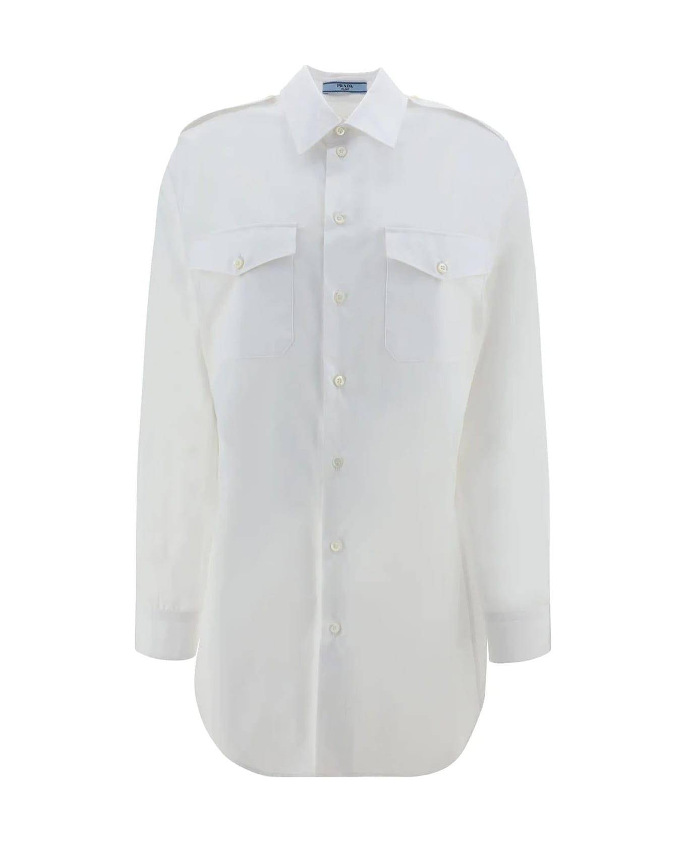 Prada Cotton Shirt - White シャツ