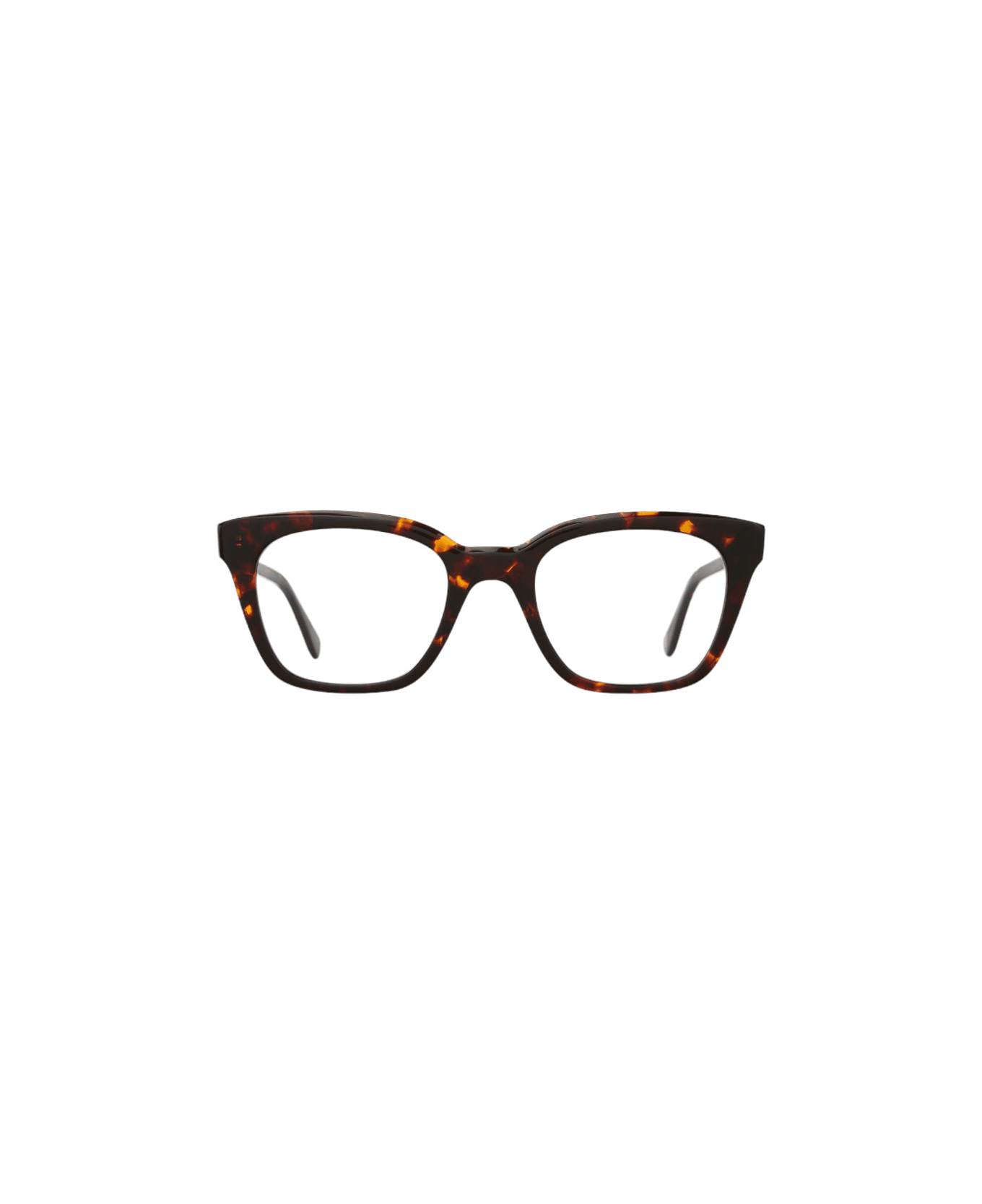 Garrett Leight El Rey - Caviar Tortoise Glasses
