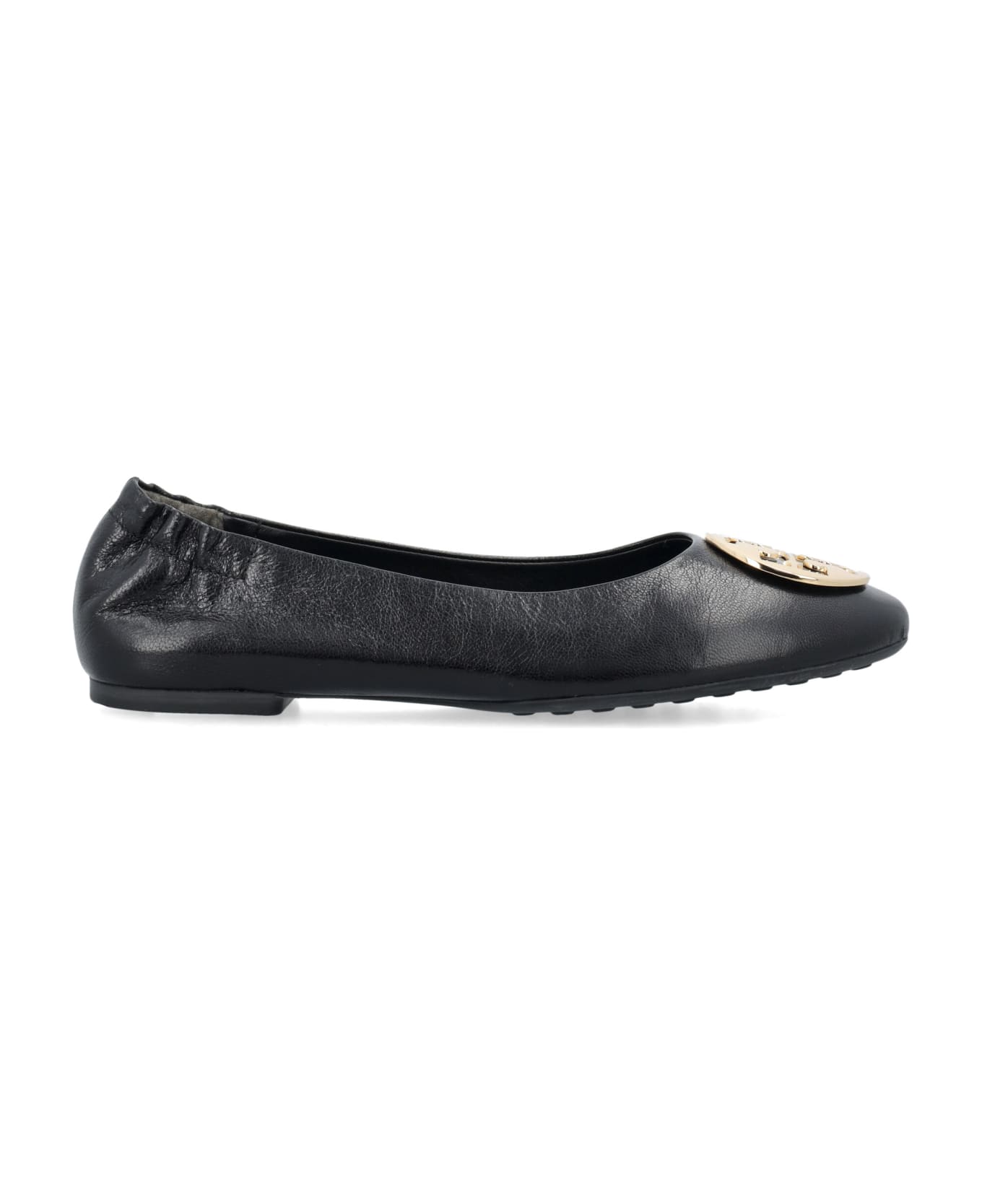 Tory Burch Claire Ballet Flats - PERFECT BLACK / PERFECT BLACK / GOL