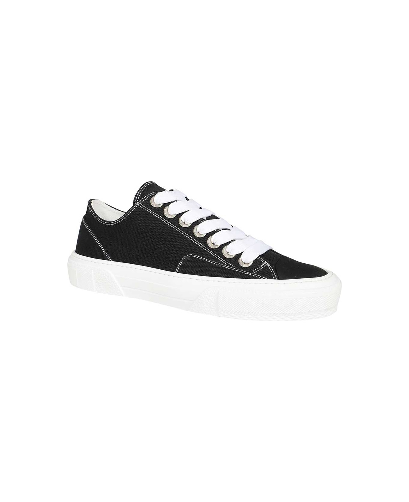 MSGM Canvas Sneakers - black