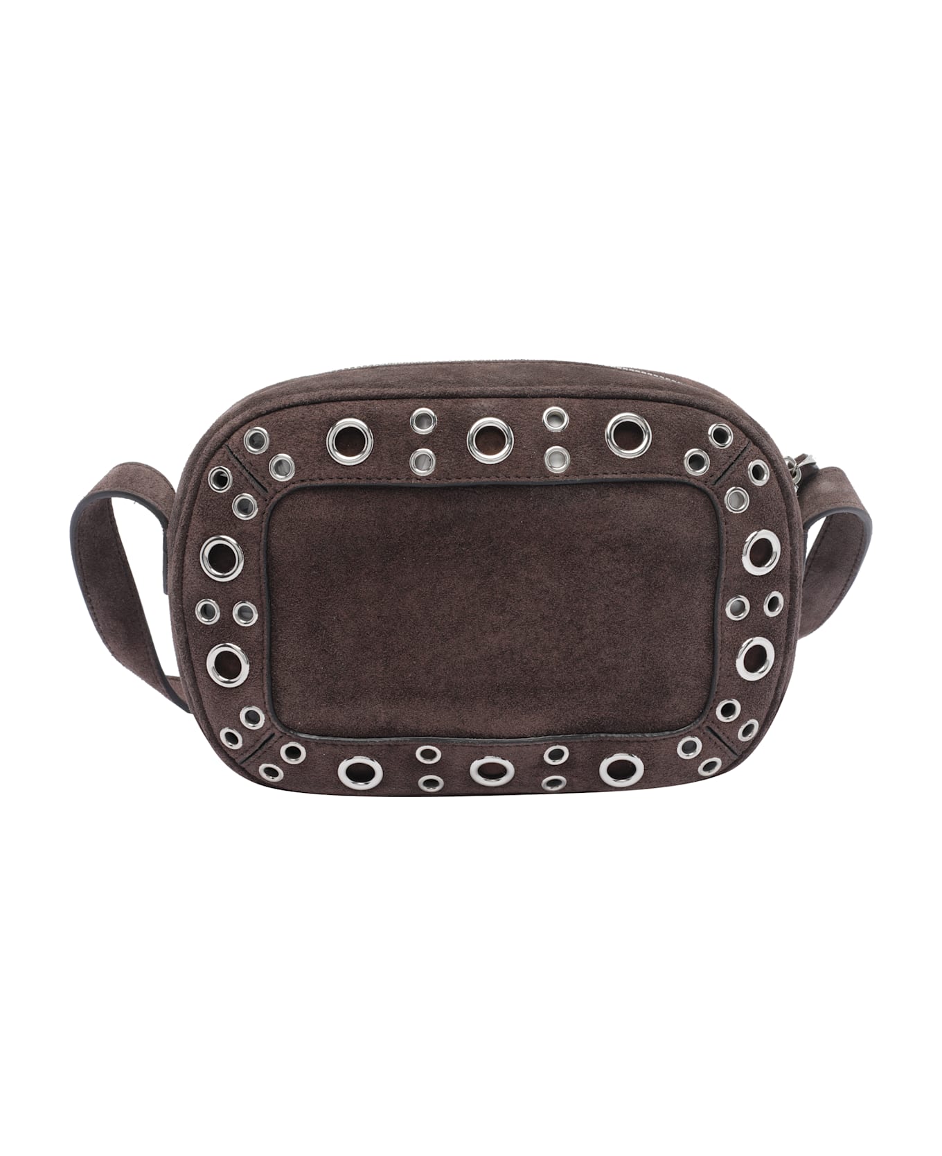 Valentino Garavani Suede Nellcote Crossbody Bag - Brown