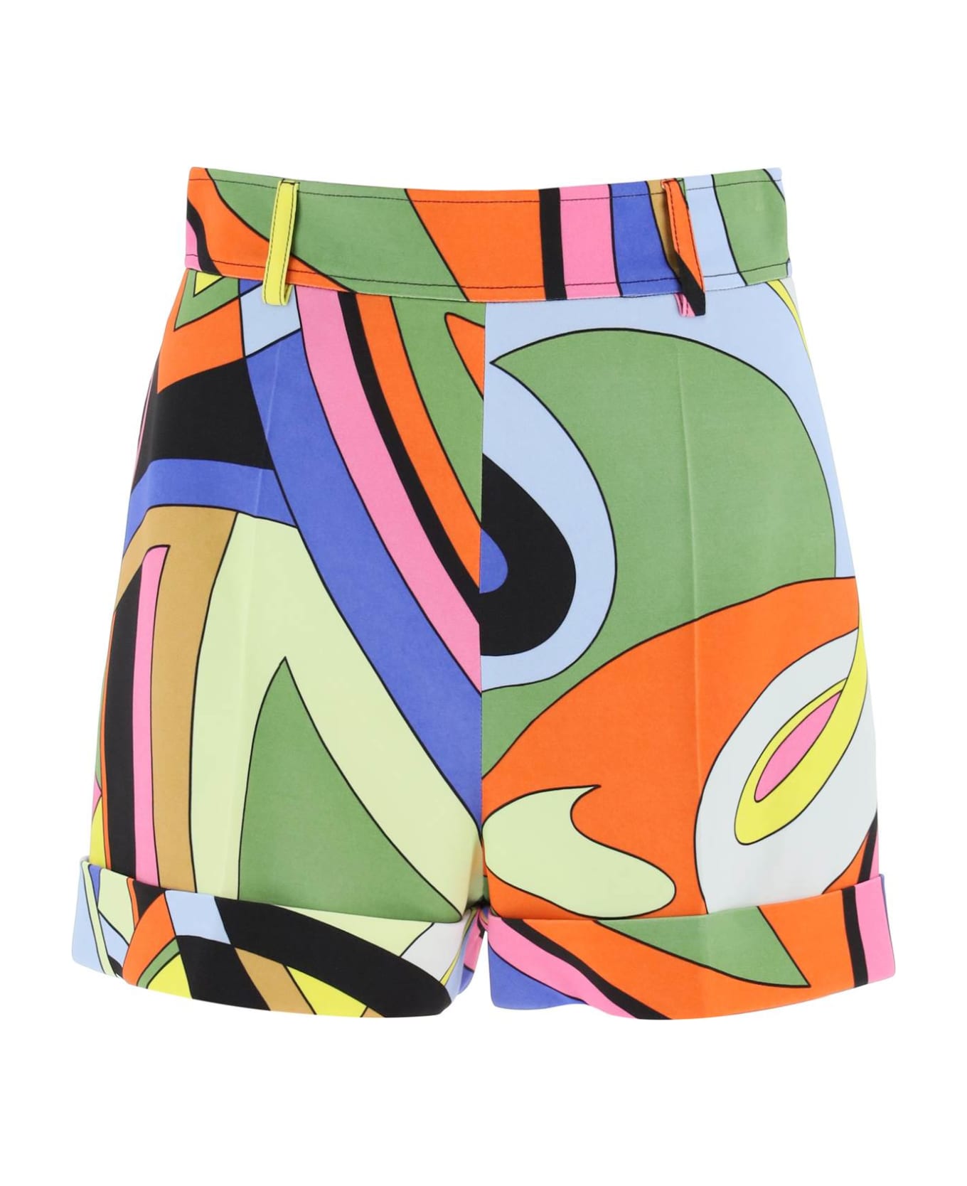 Moschino Multicolor Printed Shorts - FANTASIA VARIANTE UNICA