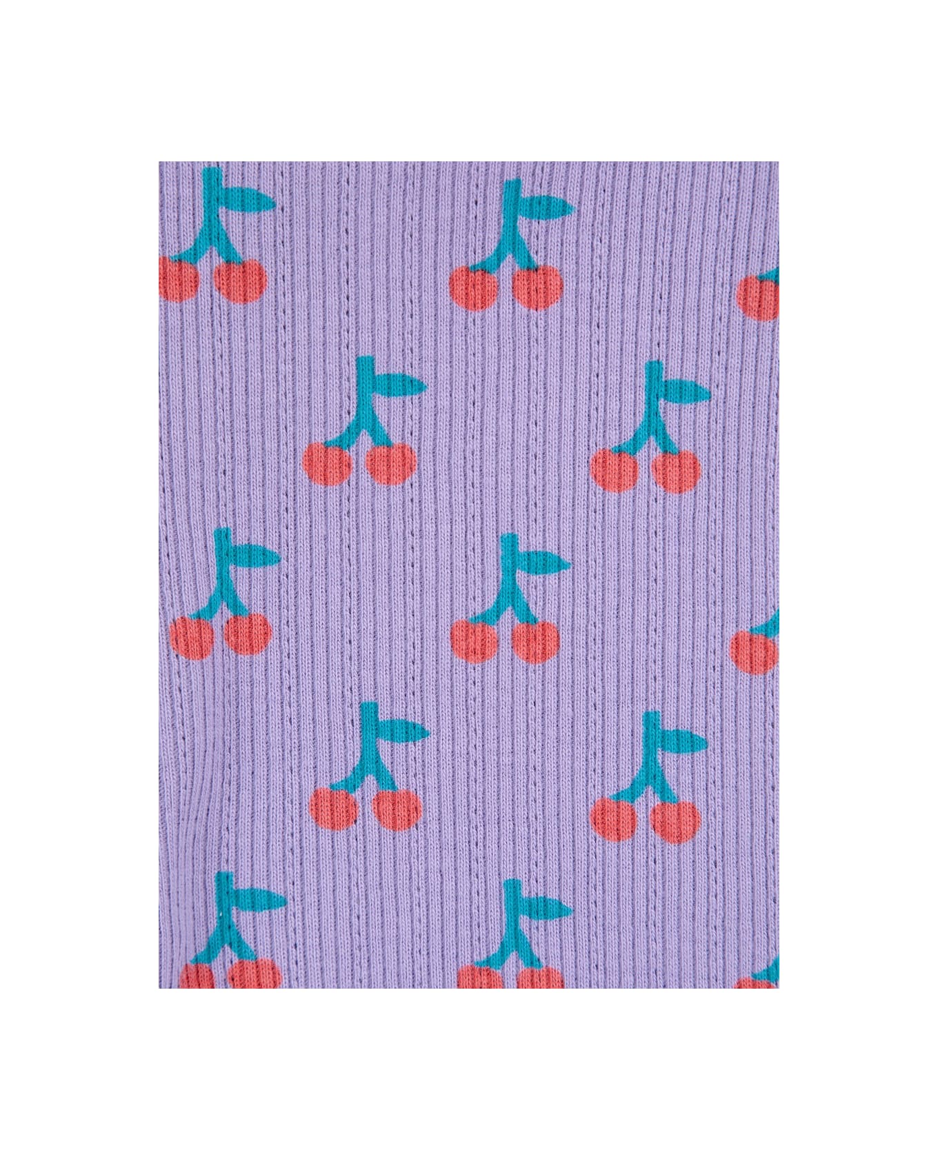 Bobo Choses Baby Cherry All Over Leggings - PURPLE