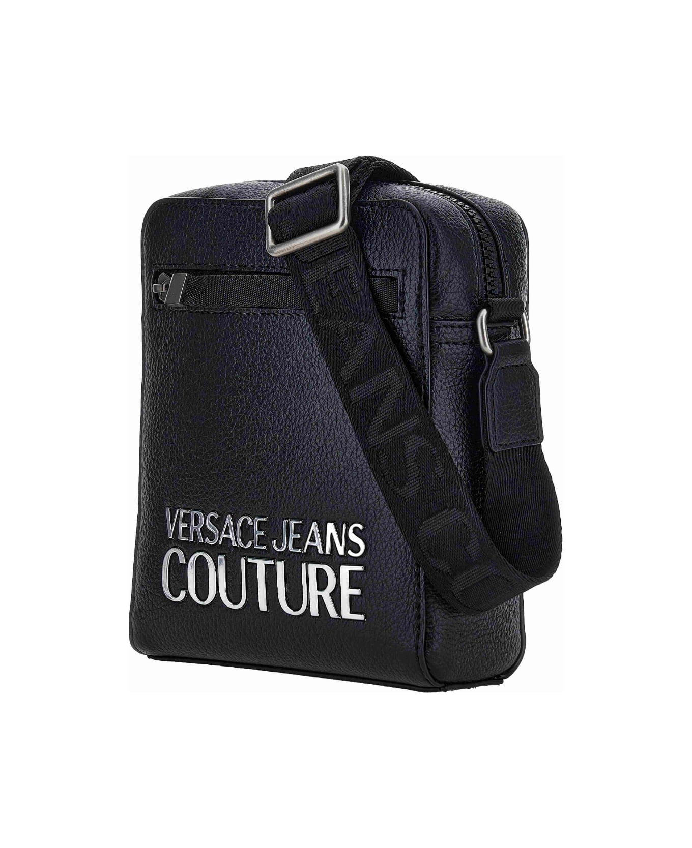 Versace Jeans Couture Black Shoulder Bag - Black