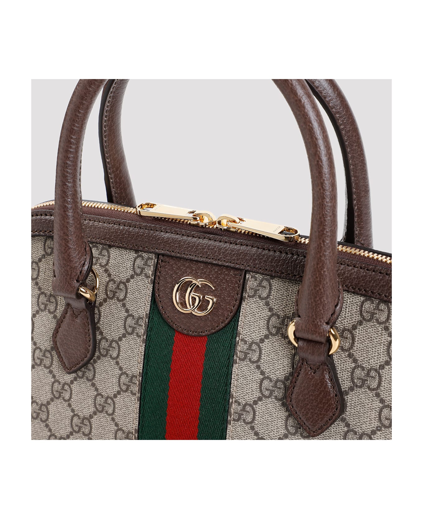 Gucci Ophidia Top Handle Bag - B.eb N.acero