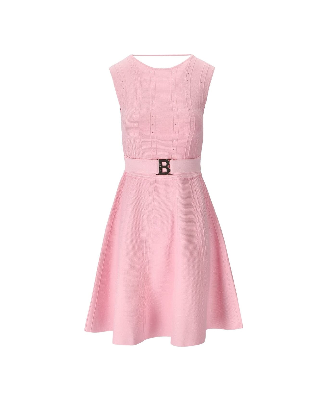 Blugirl Pink Knitted Dress Blugirl - PINK ワンピース＆ドレス