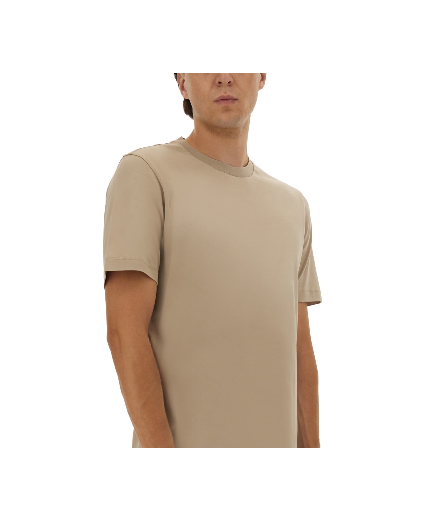 Hugo Boss "l-tesar 14" T-shirt - BEIGE