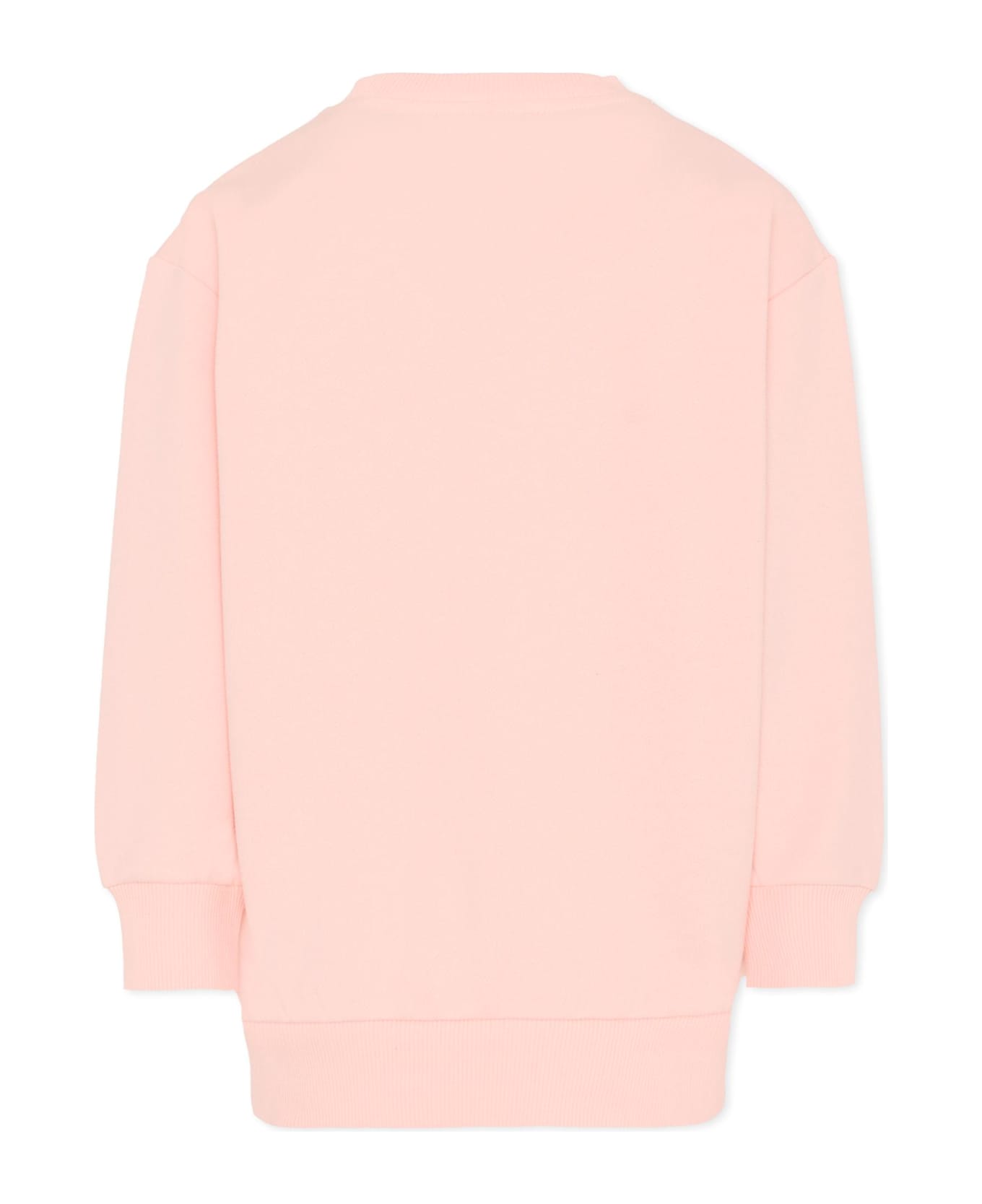 Etro Pink Sweatshirt With Pegasus For Girl - Pink