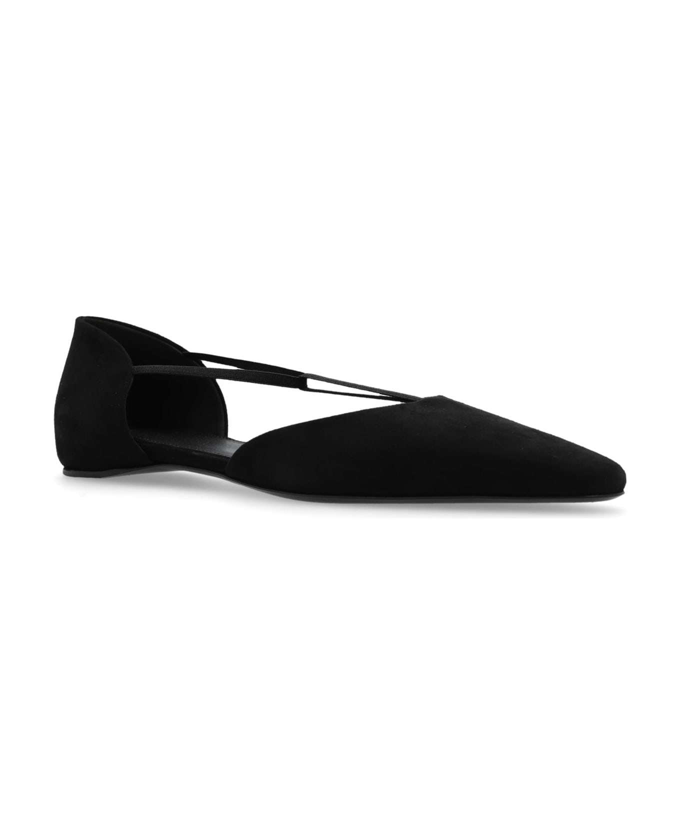 Totême Toteme Suede Ballet Flats - Black