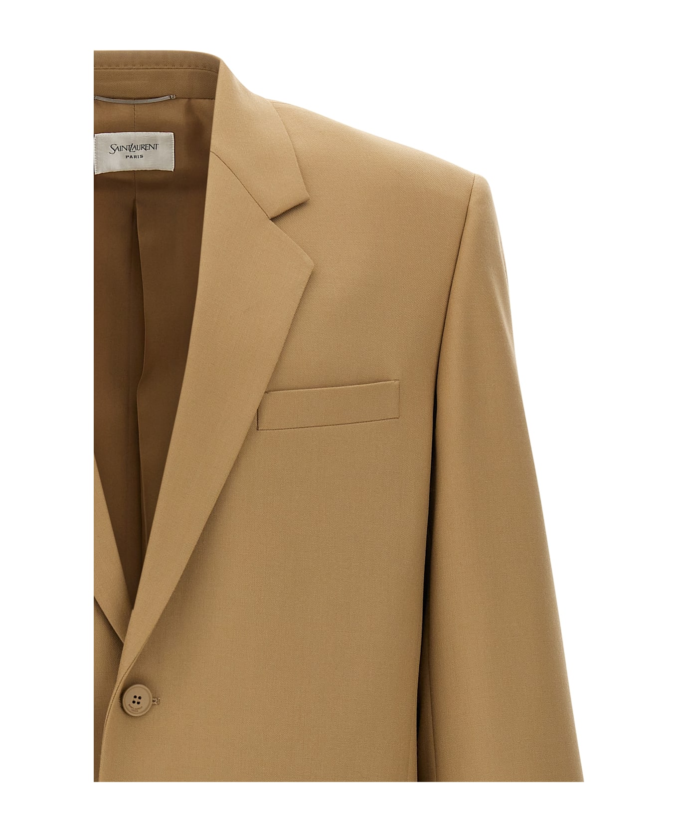 Saint Laurent 
yves
 Blazer - Beige