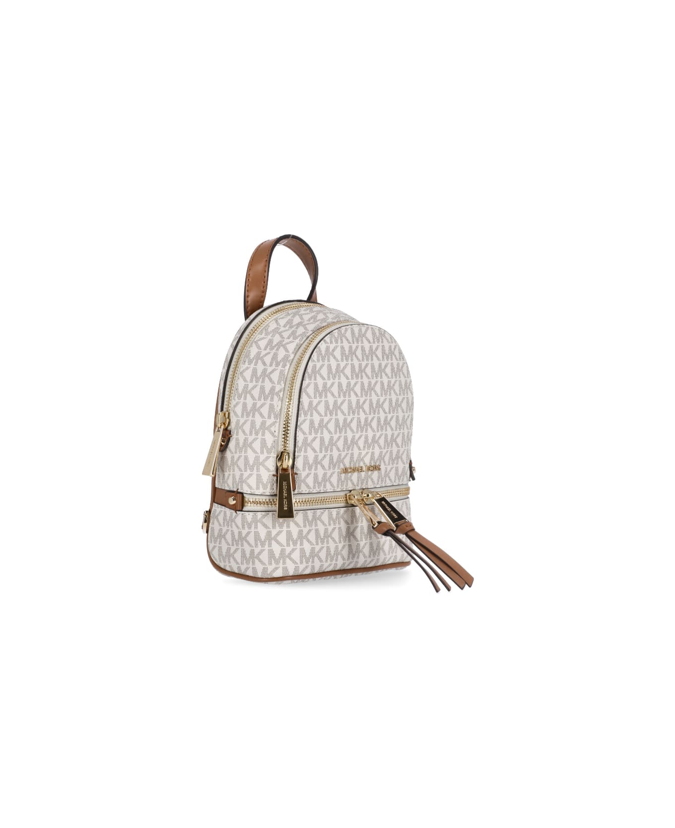 Michael Kors Rhea Zip Backpack - Avorio