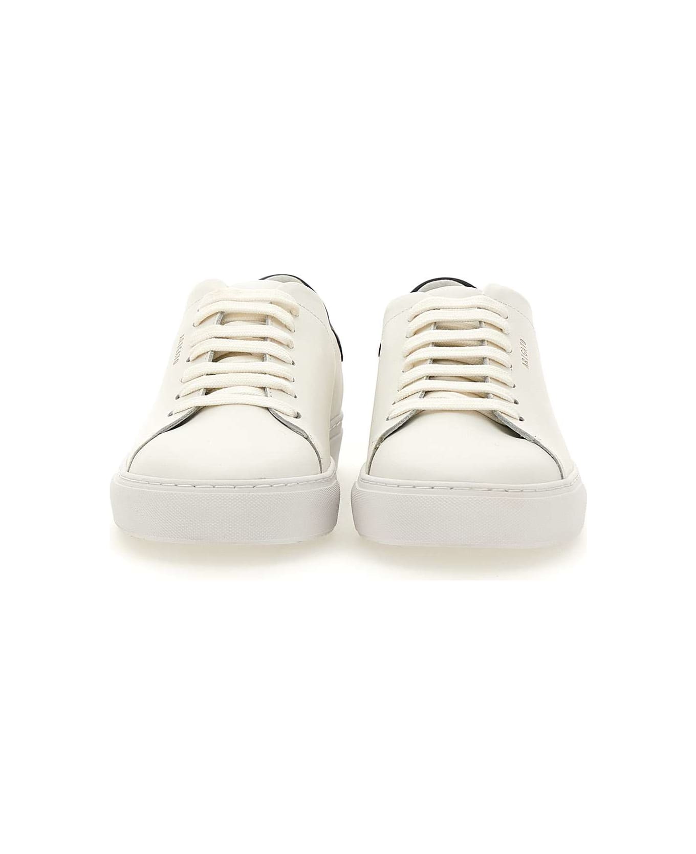 Axel Arigato 'clean 90 Contrast' Leather Sneakers - White Black