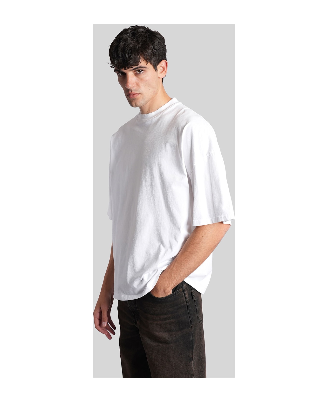 Haikure Virgil T-shirt In White Cotton - white
