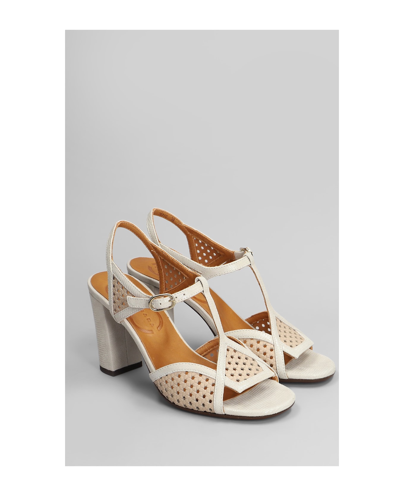 Chie Mihara Bessy 46 Sandals In Beige Leather - beige