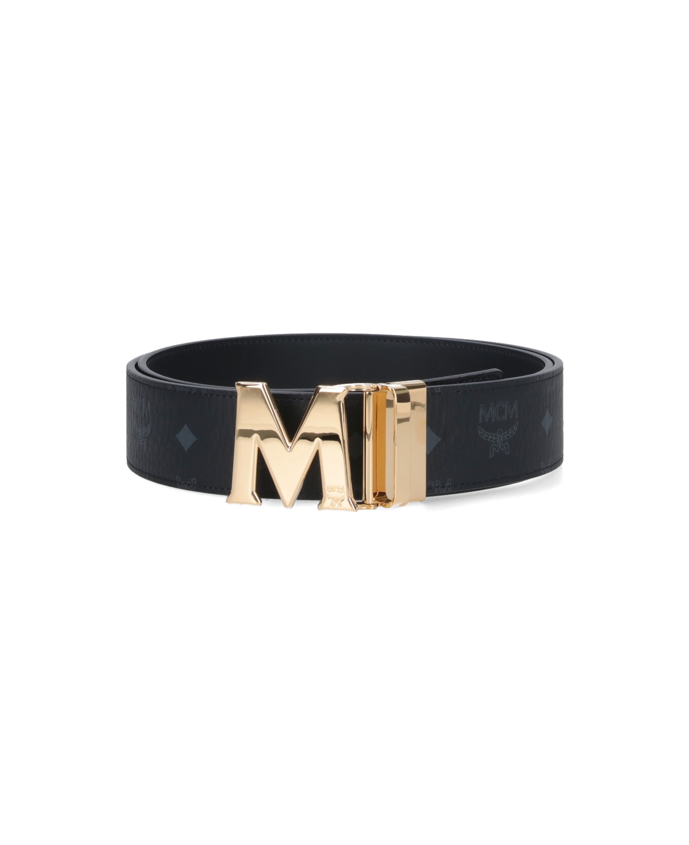 MCM Reversible Belt "claus M" - Black  